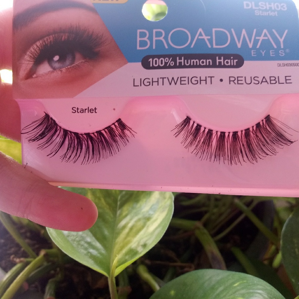 Starlet fake lashes (100% human hair)